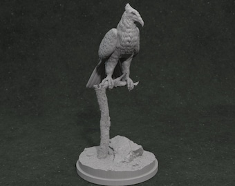 Haast Eagle Standing - Dino and Dog Miniatures