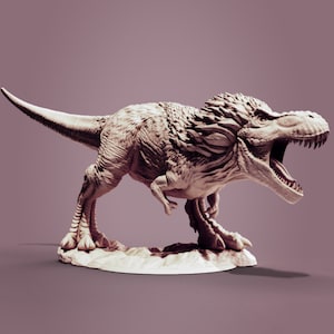 Feathered Trex - UNPAINTED - Clynche Art
