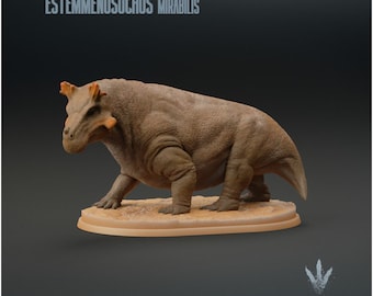 Estemmenosuchus mirabilis  - UNPAINTED - Miniature Museum