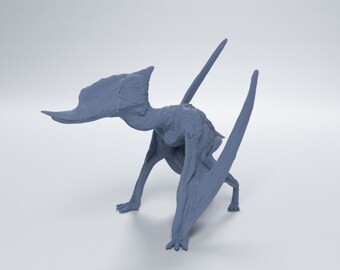 Dsungaripterus walking - Dino and Dog Miniatures