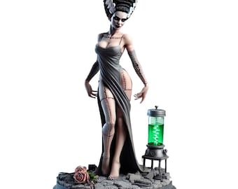 Franky Pin-Up Girl - UNPAINTED FAN ART - Cosmondo
