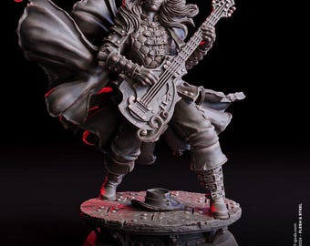 Jacq, Demiplane Wanderer - UNPAINTED - Flesh of Gods