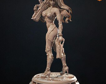 Sentina, Cyborg - UNPAINTED - SolGood Creations