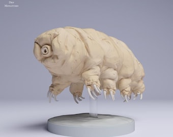 Tardigrade (Water Bear) - UNPAINTED Figurine - Animal Den Miniatures