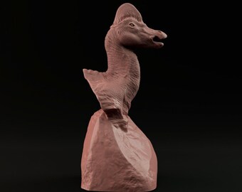 Corythosaurus Bust or Wall Mount - Dino and Dog Miniatures