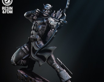 Hawkeye - UNPAINTED FAN ART - Wicked 3d prints