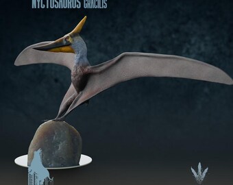 Nyctosaurus gracilis : Landing - UNPAINTED - Miniature Museum