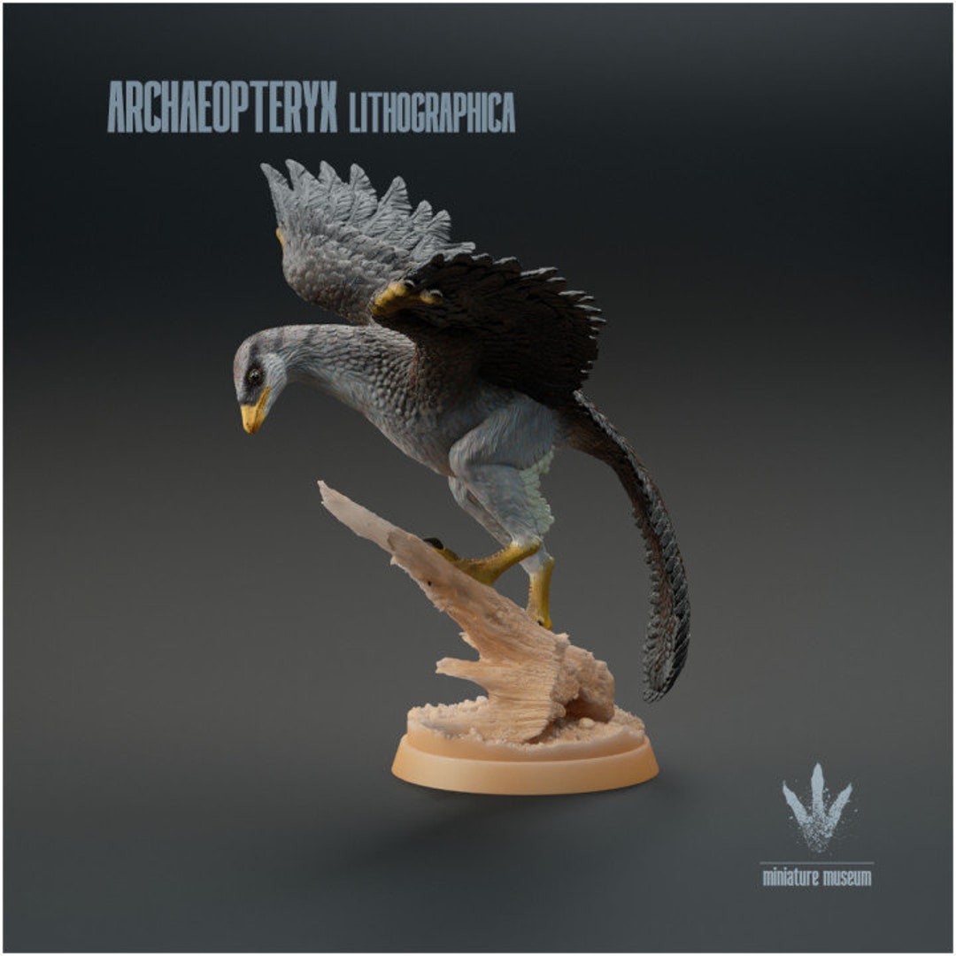 Archaeopteryx Lithographica UNPAINTED Miniature Museum