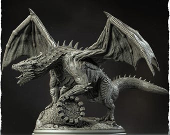 Emerald Dragon - UNPAINTED - Evox Arts