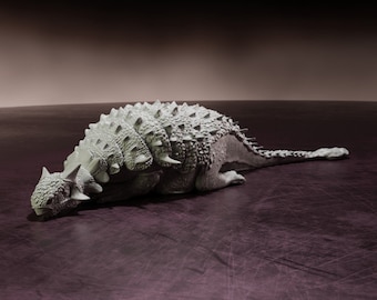 Ankylosaurs sleeping - Dino and Dog Miniatures