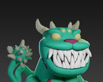 Hell Hounds - UNPAINTED 3D Resin Figure - Doreki Studio