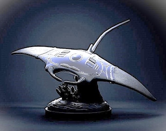 Manta Ray Mecha Robot - Mecha Zoo - Dino and Dog Miniatures