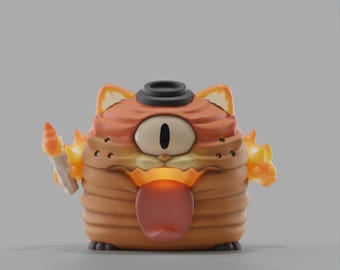 Chochinya - UNPAINTED 3D Resin Figure - Grumpii Art Toy