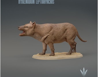 Hyaenodon leptorhynchus : Roar - UNPAINTED 3D Resin Figure - Miniature Museum