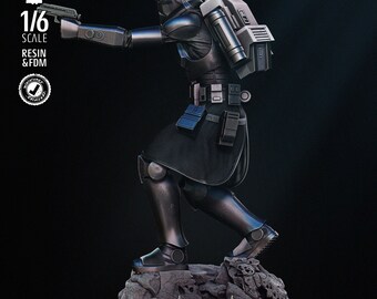 Echo Sculpture - UNPAINTED FAN ART - Star Wars 3D Models