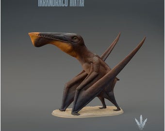 Ikrandraco avatar - UNPAINTED 3D Figurine - Miniature Museum