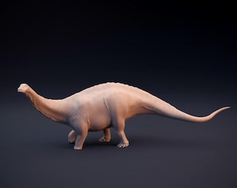 Apatosaurus - UNPAINTED 3D Resin Figure - Dino and Dog Miniatures