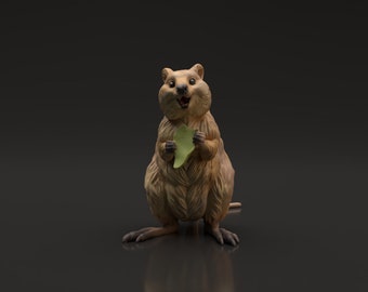 Quokka - UNPAINTED - Animal Den Miniatures