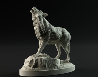 Dire wolf - Dino and Dog Miniatures