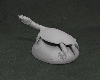 Apertotemporalis on rock - Dino and Dog Miniatures