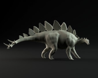 Stegosaurus Walking - UNPAINTED - Dino and Dog Miniatures