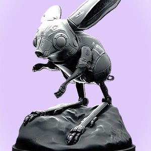 Jerboa Mecha Robot - Mecha Zoo - Dino and Dog Miniatures