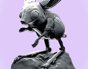 Jerboa Mecha Robot - Mecha Zoo - Dino and Dog Miniatures