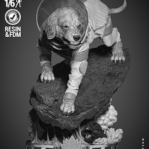 Cosmo Sculpture - UNPAINTED FAN ART - Wicked 3D Models