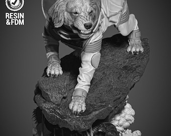 Cosmo Sculpture - UNPAINTED FAN ART - Wicked 3D Models