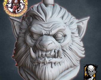 Werewolf Ball - UNPAINTED - Txiki Design Studio