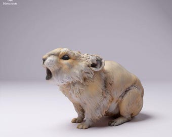 American Pika - UNPAINTED - Animal Den Miniatures