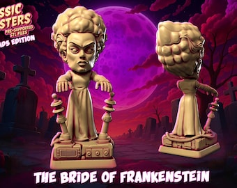 The Bride Chubhead - FAN ART Classic Monster Collection - Heroes and Beasts