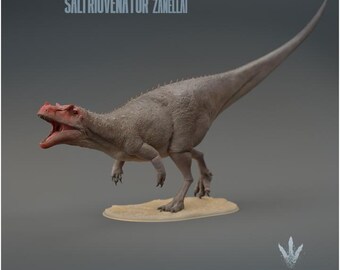 Saltriovenator zanellai : Roar  - UNPAINTED 3D Resin Figure - Miniature Museum