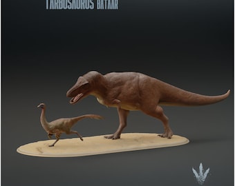 Tarbosaurus bataar : Chase    - UNPAINTED - Miniature Museum