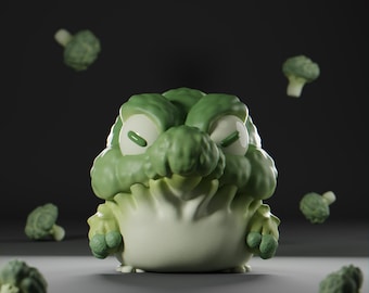 Crocolii - UNPAINTED - Grumpii Art Toy