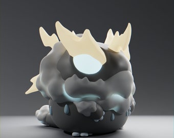 Stormii - UNPAINTED - Grumpii Art Toy