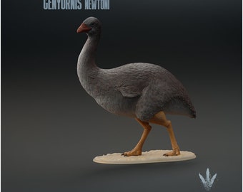 Genyornis newtoni : The Thunder Bird - UNPAINTED - Miniature Museum