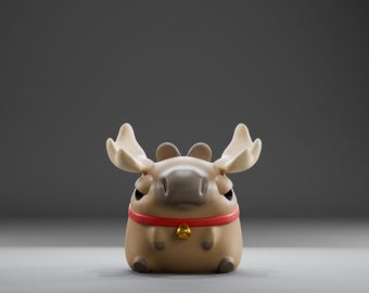 Moose - UNPAINTED - Grumpii Art Toy