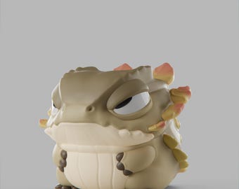 Leafliz - UNPAINTED 3D Resin Figure - Grumpii Art Toy