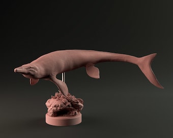 Tylosaurus swimming - Dino and Dog Miniatures