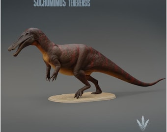 Suchomimus tenerensis : Walking  - UNPAINTED - Miniature Museum