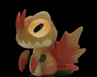 Mantii - UNPAINTED - Grumpii Art Toy