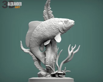 Carp - UNPAINTED - Alexander3dart