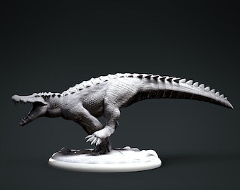 Kaprosuchus Running - Clynche Art