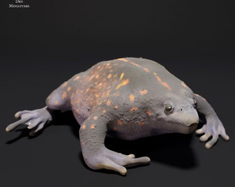 Mexican Burrowing Toad  - UNPAINTED - Animal Den Miniatures
