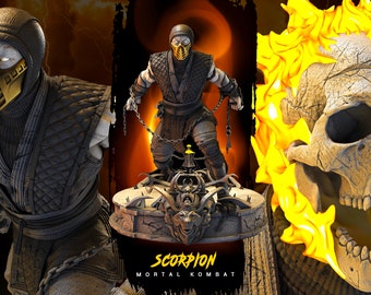 Scorpion - UNPAINTED - Wicked 3d Prints