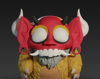 Voodoos Bears Lucifer - UNPAINTED 3D Resin Figure - Doreki Studio