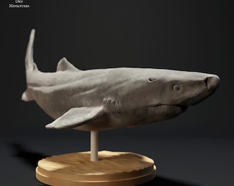 Greenland Shark - UNPAINTED - Animal Den Miniatures