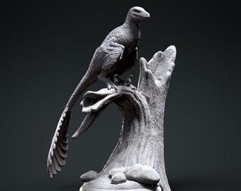 Deinonychus Perched - Clynche Art