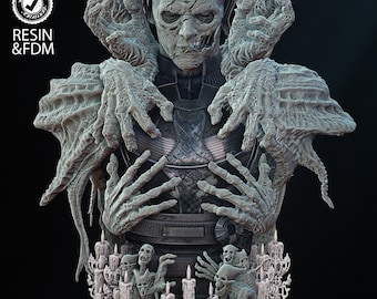 Dead Strange Bust - UNPAINTED FAN ART - Wicked 3d prints